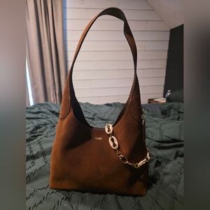 Coach Brooklyn 28 Suede Brown